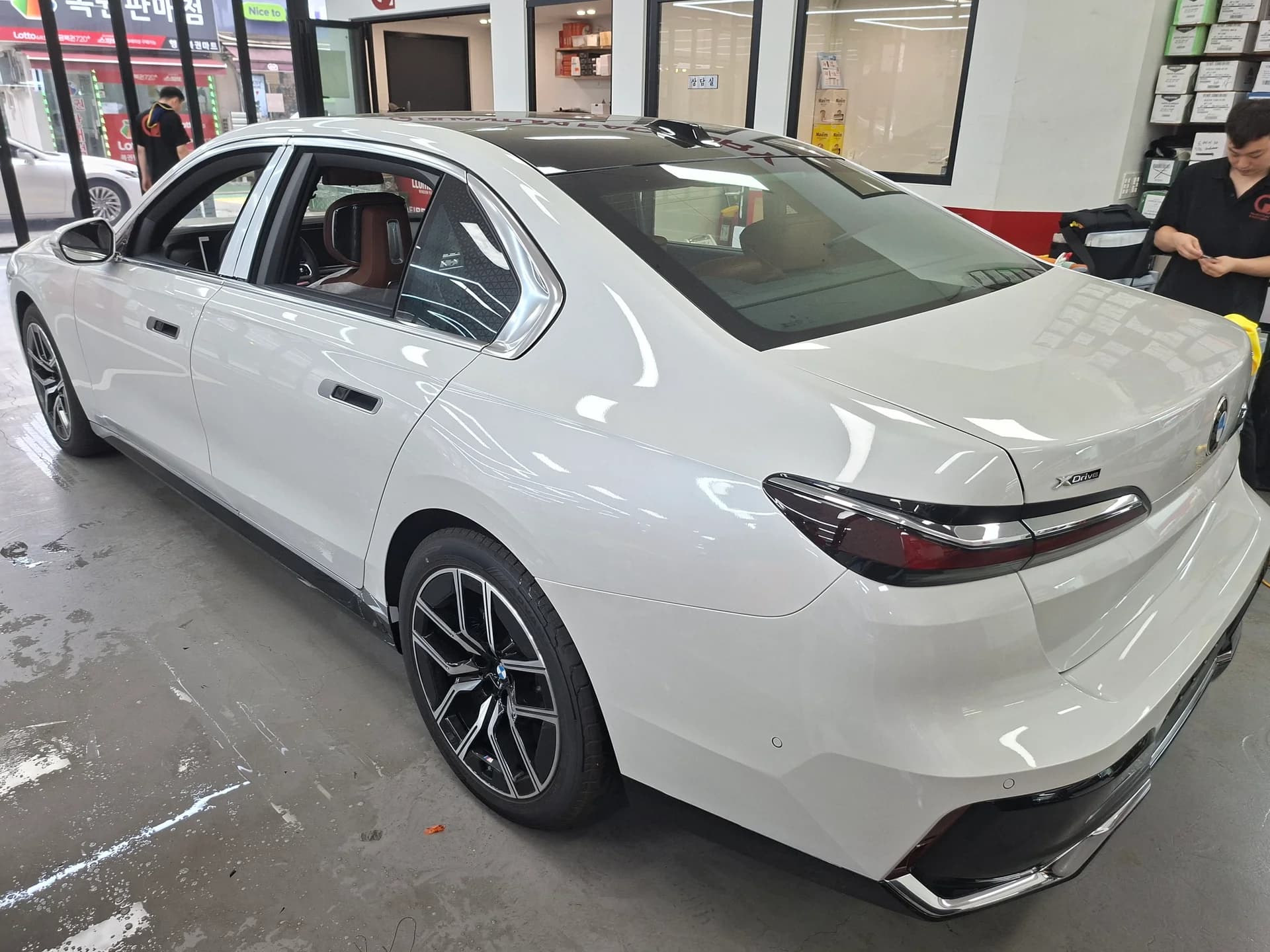 bmw 740i 썬팅 후기, 서초 퀀텀팩토리 만족스러운 경험